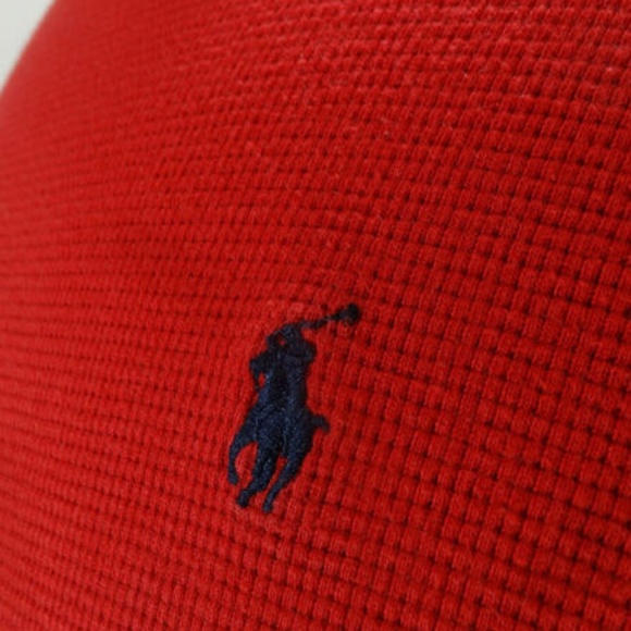 Ralph Lauren Polo Sleepwear Red Long Sleeve Sz L - Picture 2 of 7